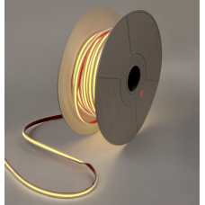 220 Voltu COB Led Lenta Neitrāli Balta (4000k) 12w/m Ūdensdroša IP67 100 Metri Rullis